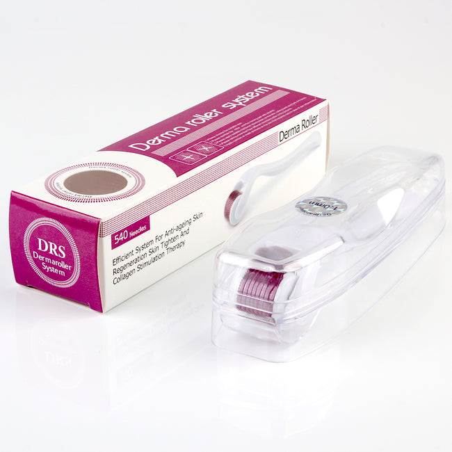 DRS® 540 Needle Microneedle Derma Roller (10 Needle Lengths Available)