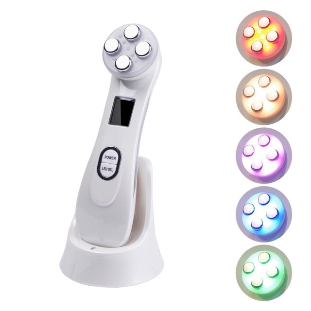LED Light Therapy & RF Radio Frequency Face Wand (5 Colours)